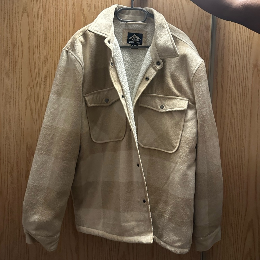 Men’s fleece lined jacket